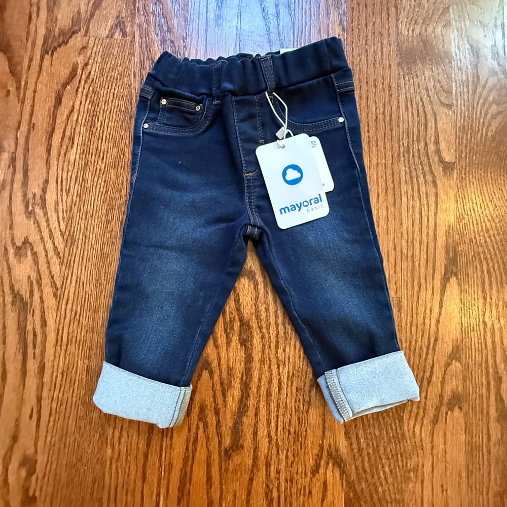 NEW Mayoral Dark Jeggings 12 Months